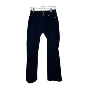 Iman Women’s Bootcut Dark Blue Denim Jeans | Size 8